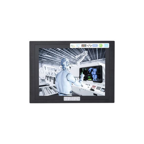 Monitor TFT-LCD - IDP-0800S series - TP-IPC - a tecnologia capacitiva proiettata / con touch screen resistivo a 5 fili / industriale