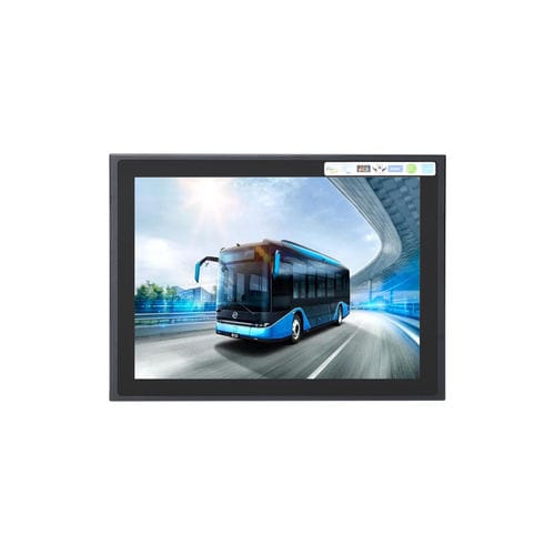Monitor TFT-LCD - IDP-1200S series - TP-IPC - a tecnologia capacitiva proiettata / con touch screen resistivo a 5 fili / 12"