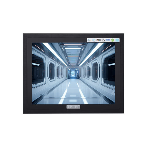 Panel PC TFT LCD - IPPC-104V2-2L6C -12S series - TP-IPC - con retroilluminazione a LED / con touchs creen capacitivo PCAP / con touch screen multitouch