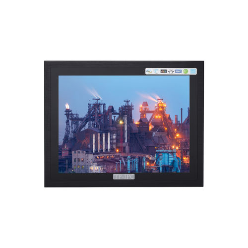 Panel PC di LCD - IPPC-104V2-4L6C-12S series - TP-IPC - TFT LCD / con touch screen resistivo a 5 fili / 12"