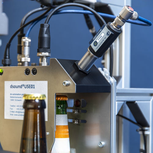 Tester di tenuta a calo di pressione differenziale - dsound® Cap Check - ds automation gmbh - a calo di pressione assoluto / a aumento di pressione / digitale