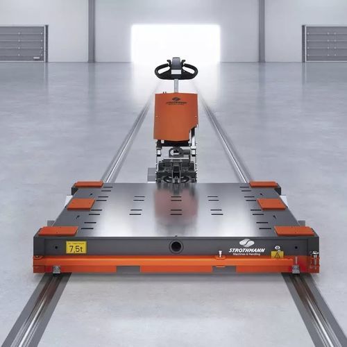 Carrello con rotelle - CustomTrack - Strothmann Machines & Handling GmbH - di trasferimento / a piattaforma / multiuso