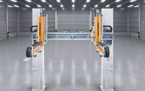 Sistema di movimentazione per alimentatore - SFT series - Strothmann Machines & Handling GmbH - modulare / verticale / magnetico