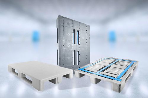Pallet in plastica - PalKu - SW-Paratus GmbH - euro / EPAL / per applicazioni farmaceutiche