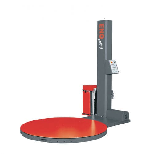 Avvolgitrice fasciapallet a tavola rotante - ENO®ENTRY - m+b verpackungstechnik GmbH ENOfilms - semiautomatica / con freno elettromagnetico / per applicazioni industriali
