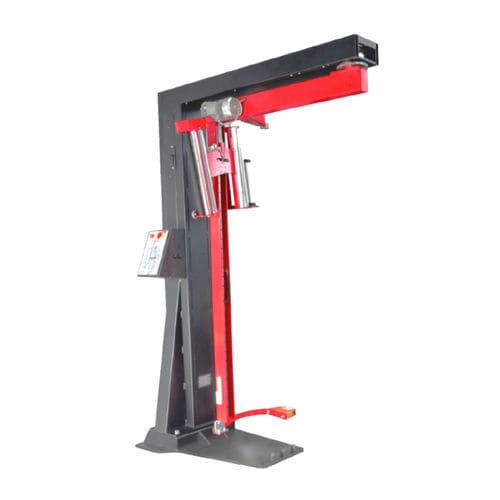 Avvolgitrice fasciapallet a braccio rotante - ENO®roundeasy - m+b verpackungstechnik GmbH ENOfilms - semiautomatica / per applicazioni industriali / per pellicola estensibile