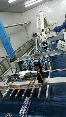 Pallettizzatore a strati - Technica International - robotizzato