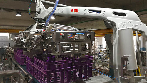 Depallettizzatore a strati - Technica International - robotizzato / per cassette vuote / automatico