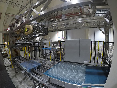 Depallettizzatore pick and place - Technica International - per bottiglie / in bottiglia