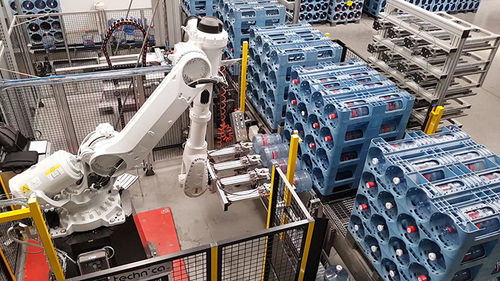 Stazione di scarico cremagliera - Technica International - per applicazioni pesanti / in bottiglia / robotizzata