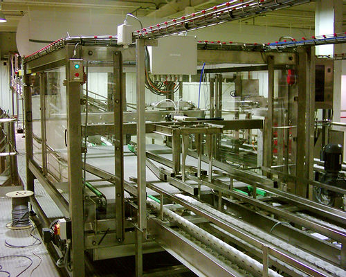 Trasportatore convergente - Technica International - a nastro / da trasporto / invertito
