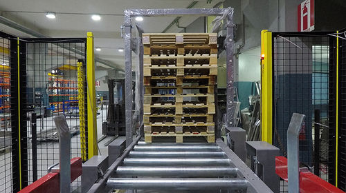 Trasportatore a rulli - Technica International - da trasporto / per movimentazione / di stoccaggio