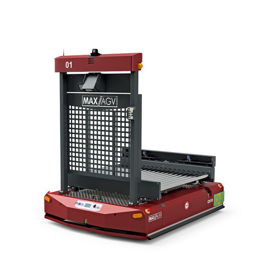 AGV per movimentazione di container - CX15 - MAXAGV AB - per pallet / con alimentazione a batteria / con trasportatore a rulli