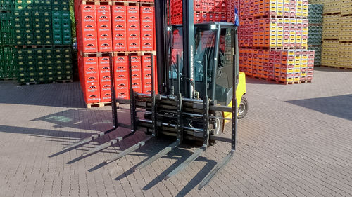 Forca multipla regolabile - T429B1-2-3 - KAUP GmbH & Co.KG - per carrello elevatore / per carichi / per movimentazione di pallet