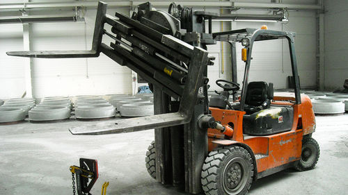 Pinza per movimentazione per fusti - T451 - KAUP GmbH & Co.KG - per carrello elevatore / per applicazioni pesanti / di trasporto