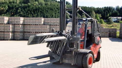 Pinza per movimentazione per carrello elevatore - T451W - KAUP GmbH & Co.KG - per pallet / di trasporto
