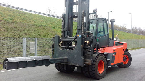Gru a bandiera per carrello elevatore - T183 series - KAUP GmbH & Co.KG - 180° / meccanica / idraulica