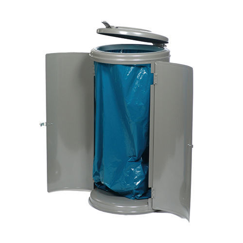 Cassonetto in acciaio - 80 series - Metallwerke Renner GmbH - per caricamento verticale / per rifiuti urbani / per raccolta differenziata