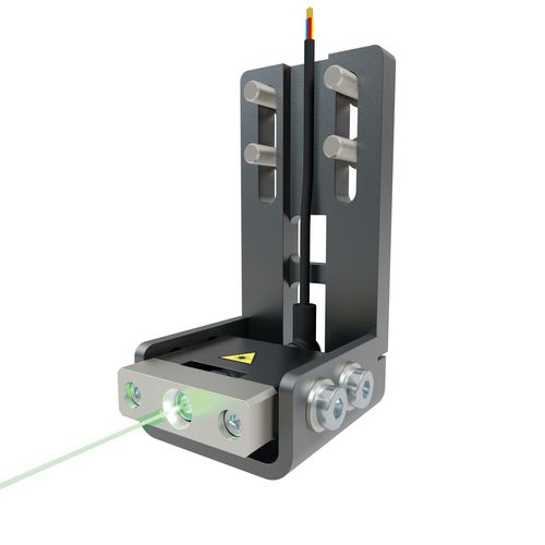 Laser a linea di allineamento - e-laser - e-l-m Kragelund A/S - verde