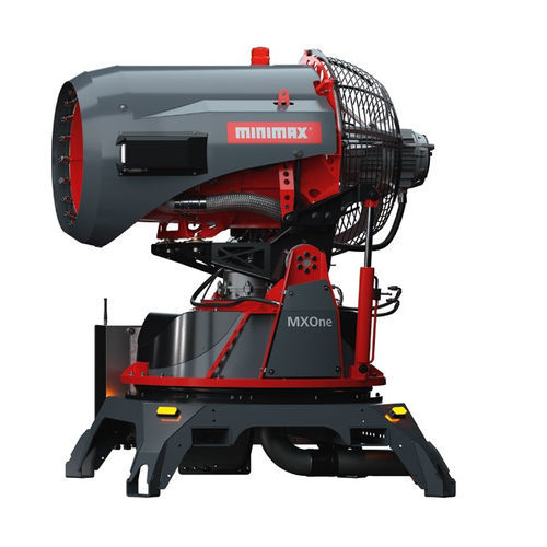 Cannone ad acqua con nebbia d’acqua - MXOne - Minimax GmbH - per l'estinzione di incendi / a rotazione completa / inclinabile