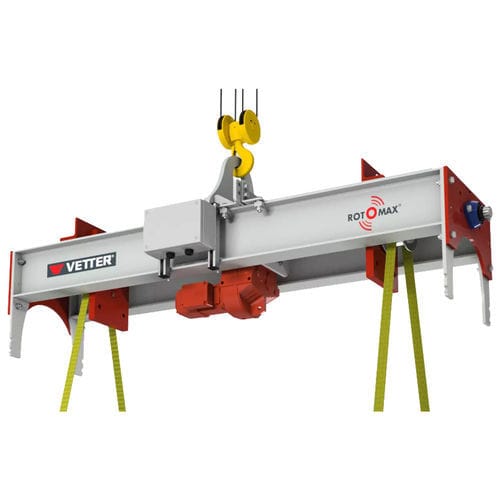 Rivoltatrice ribaltatrice di carica - ROTOMAX® VARIO - VETTER Krantechnik GmbH - elettrica / manuale / aerea