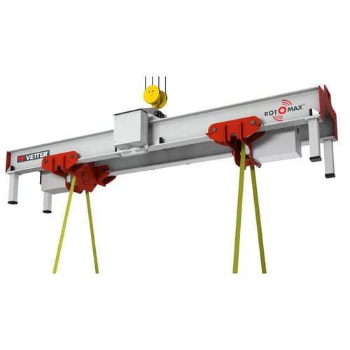 Rivoltatrice ribaltatrice di carica - ROTOMAX® VARIO PRO COMPACT - VETTER Krantechnik GmbH - elettrica / manuale / aerea