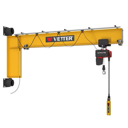 Gru a bandiera a muro - GN - VETTER Krantechnik GmbH - 180° / di sollevamento / rotativa