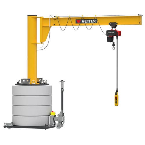 Gru a bandiera a colonna - MOB-AS - VETTER Krantechnik GmbH - 270° / di sollevamento / rotativa