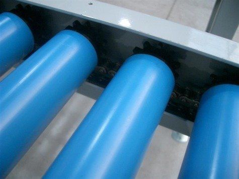 Rullo trasportatore in PVC - RT0-50-12-M8 - Europa Systems Sp. z o.o. - libero / in plastica