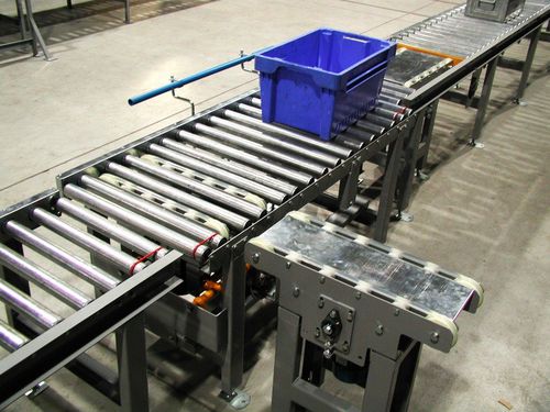 Sistema di trasporto di container - Europa Systems Sp. z o.o. - a rulli / con motore elettrico / industriale