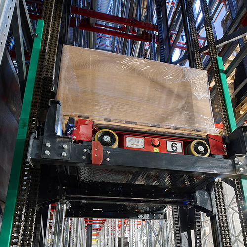 Sistema di trasferimento verticale - Moffett VTU™ - Moffett Automated Storage Ltd - per pallet / automatizzato