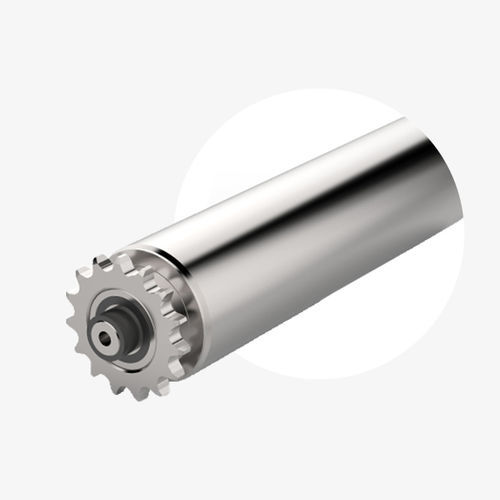 Rullo trasportatore pignone semplice - E series - Euroroll GmbH - con trasmissione a catena / in acciaio / per carichi pesanti