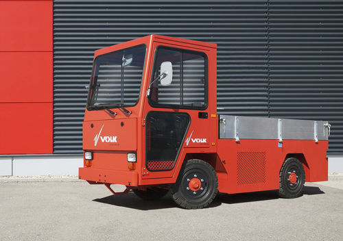 Camion a piattaforma - DFW 4 - Volk Fahrzeugbau GmbH - a 2 assi / con motore diesel