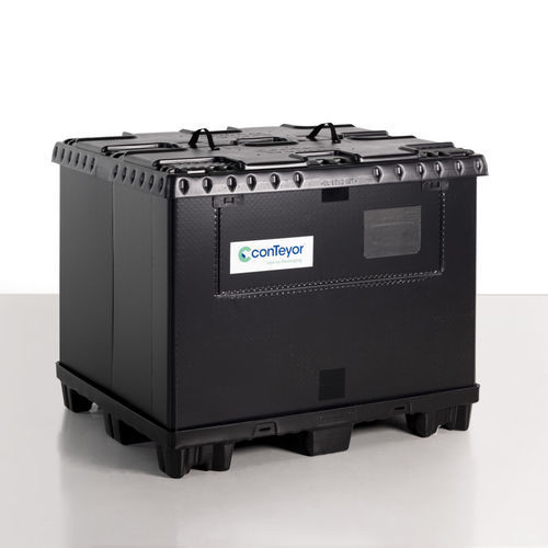 Scatola di stoccaggio rettangolare - 1210 - CONTEYOR INTERNATIONAL NV - in plastica