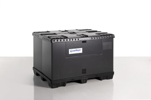 Scatola di stoccaggio rettangolare - 1512 - CONTEYOR INTERNATIONAL NV - in plastica