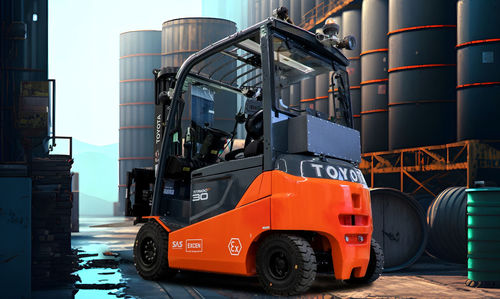 Carrello elevatore elettrico - Excen s.r.l. - diesel / con conducente seduto / industriale