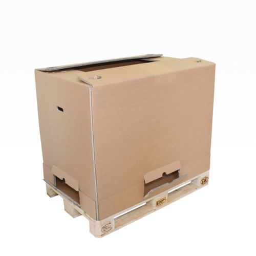 Cassa-pallet in cartone - Walz Verpackungen GmbH - per la logistica / accatastabile / riciclabile