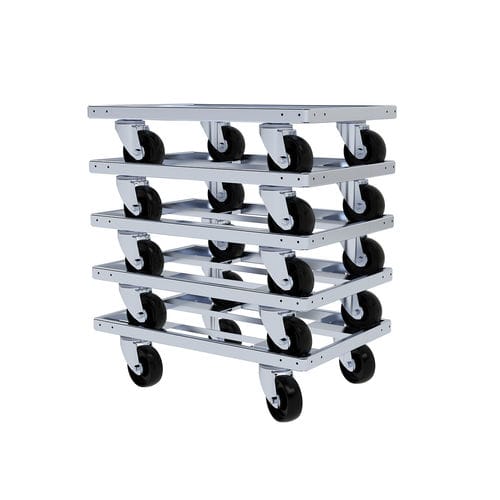 Carrello dolly portavasca - rolldolly® - FEIL rolltainer GmbH - in metallo / per passaggio