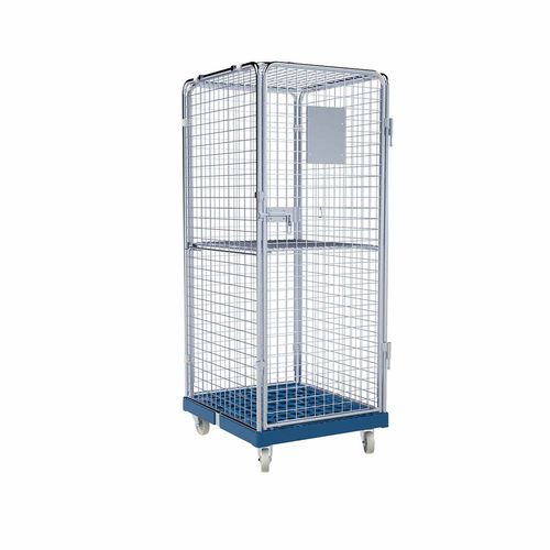 Roll-container antifurto - KAD5A50101600C1Z101 - FEIL rolltainer GmbH - multiuso / 4 pannelli / con base plastica