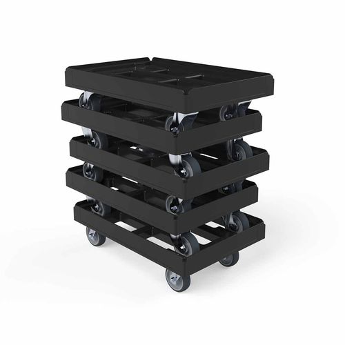 Carrello dolly portavasca - F92702RC9005OL029 - FEIL rolltainer GmbH - in plastica / per passaggio
