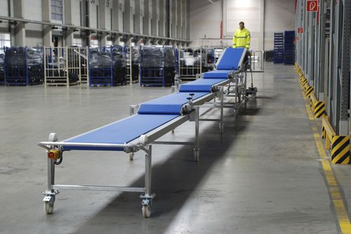 Trasportatore a nastro - GAWRONSKI GmbH - orizzontale / da trasporto / di carico