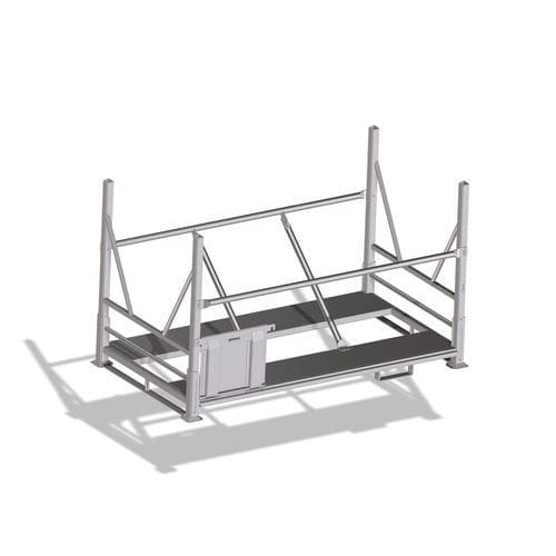 Scaffalatura per magazzino di stoccaggio - GAWRONSKI GmbH - con ripiani / dinamica / per pallet