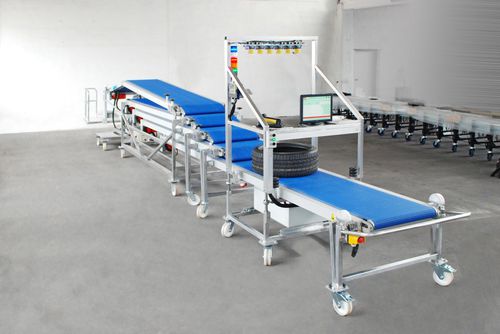 Trasportatore a nastro - GAWRONSKI GmbH - da trasporto / per pneumatici