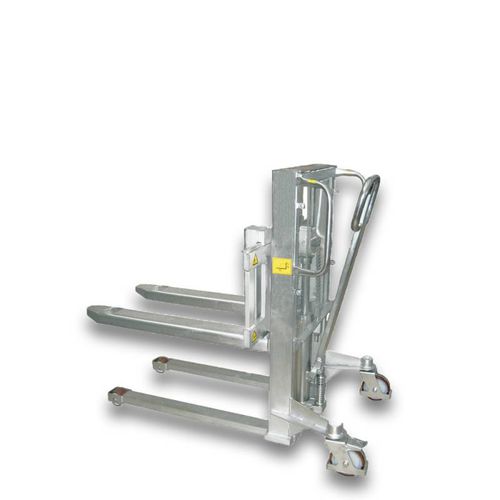 Accatastatore per pallet - Alfa M evo 08 INOX series - ARMANNI CARRELLI ELEVATORI srl - per movimentazione / manuale