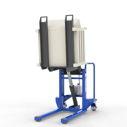 Sollevatore a leva - Alfa MRF evo - ARMANNI CARRELLI ELEVATORI srl - idraulico / a forcella / mobile