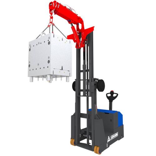 Gru mobile - GE 750 - ARMANNI CARRELLI ELEVATORI srl - di sollevamento / con comando elettrico