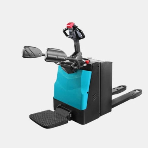 Transpallet a batteria - EP 20-111 / EP 20-111Li - Baoli EMEA S.p.A. - con piattaforma per conducente / a piattaforma / 24 V