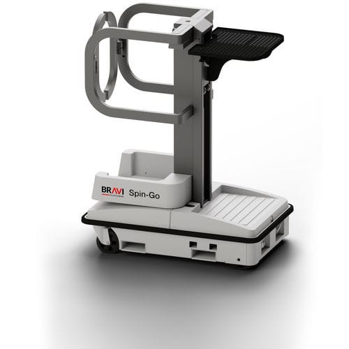 Piattaforma di sollevamento mobile - Spin-Go - BRAVI PLATFORMS - con alimentazione a batteria / commerciale / per preparazione di ordini