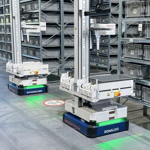 AGV commissionatore - Brightpick - Brightpick - con alimentazione a batteria