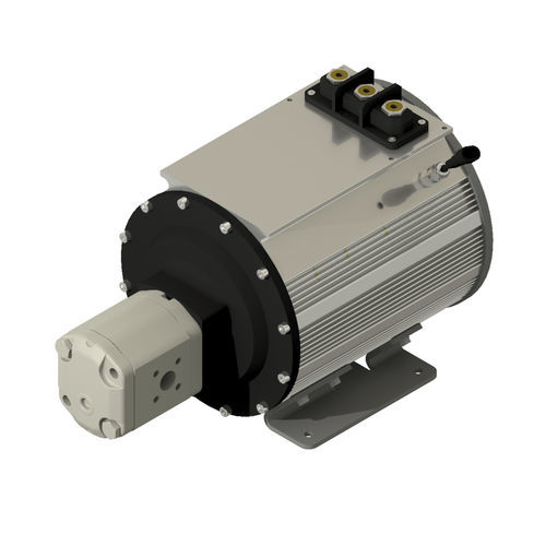 Pompa idraulica azionata a motore - BDB series - C.F.R. Srl - per applicazioni industriali / normalizzata / brushless